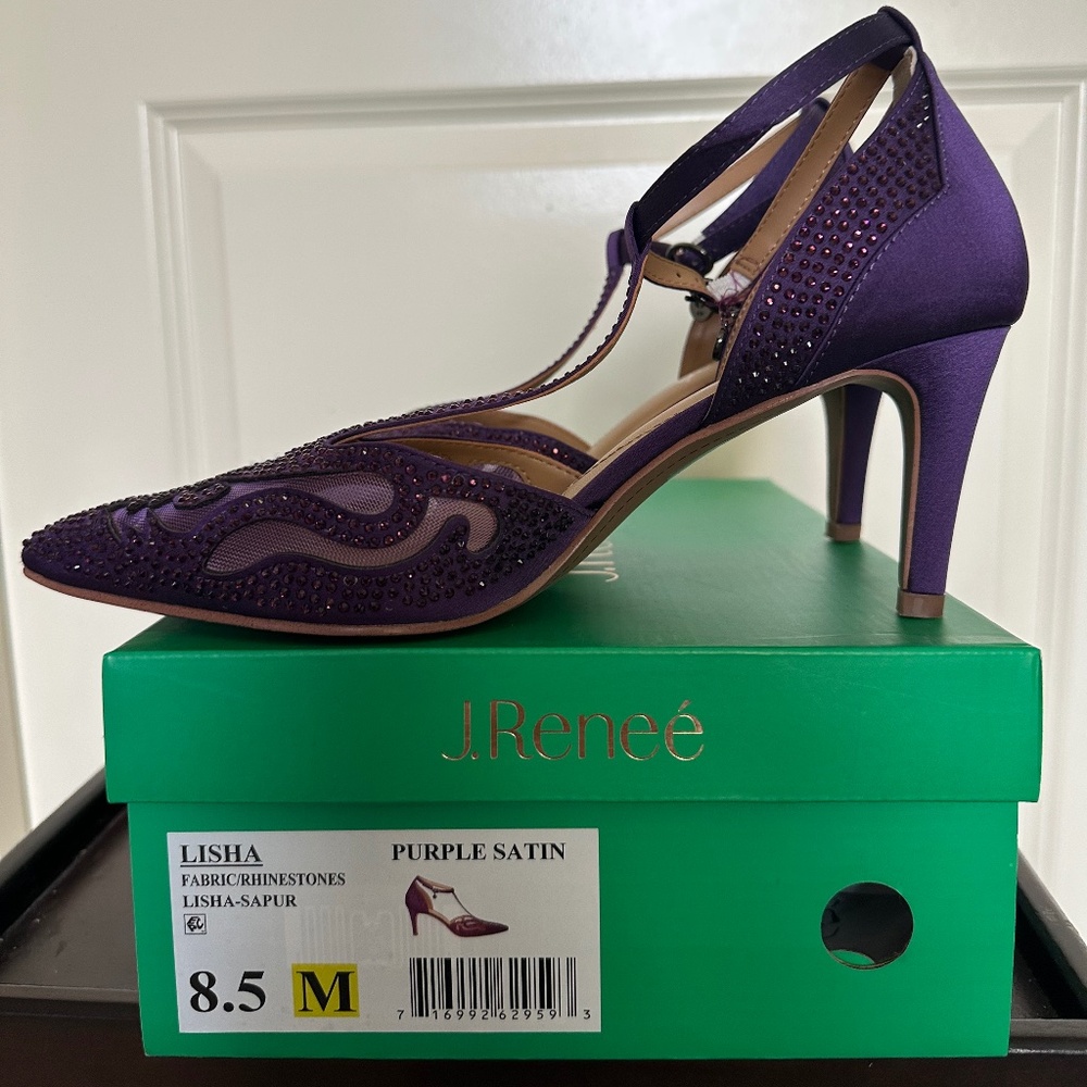 JRenee purple heels
